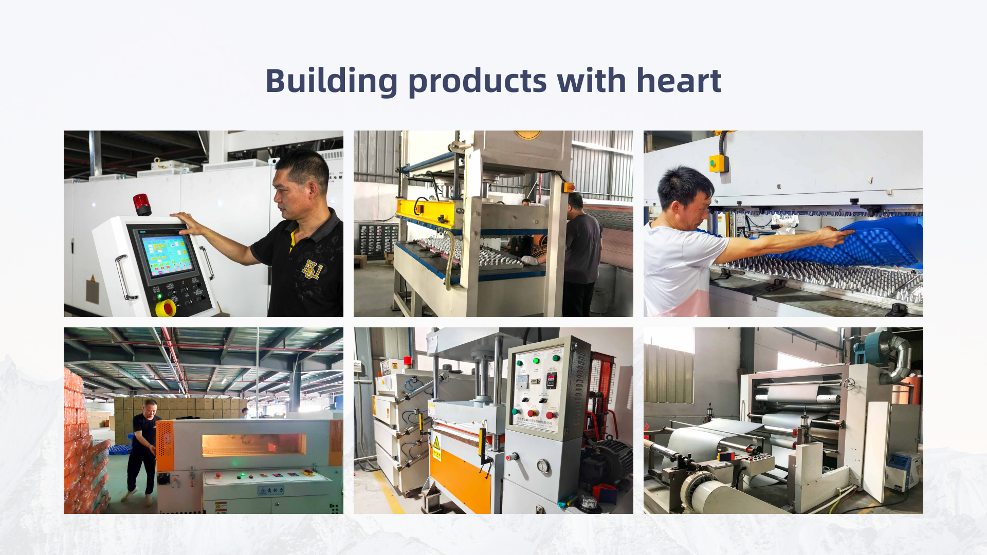 Shenzhen Eco Polyfoam Products Co., Ltd. factory production line