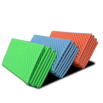 Double Wide Foam Sleeping Pad , 2 People Egg Crate Foam Pad For Camping Travel