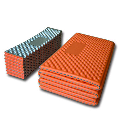 Foldable 2 Person Foam Sleeping Pad , Foldable Aluminum Foil Camping Mat For Mountaineering