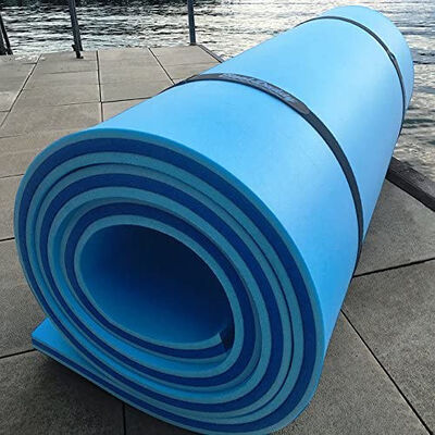 Polyethylene Foam Floating Mat Tear Resistant Floating Oasis Water Pad 15X6 For Beach