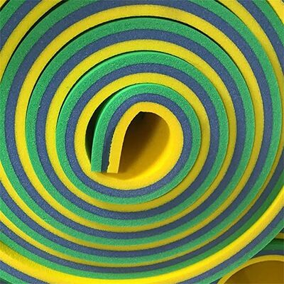 Orange Foam Swim Mat Closed Cell XPE Foam Floating Oasis Lake Pad