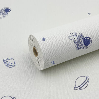 Children Series Antibacterial Elastic 3D Foam Wallpaper Waterproof Multiple Colors For Hospital