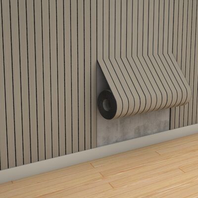 IXPE Foam Layer Soft Wood Slat Wall Panels For Welfare Home Decor