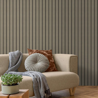 Collision Proof IXPE Layer PVC Wallpaper Sticker Grille Board For Hotel Decor