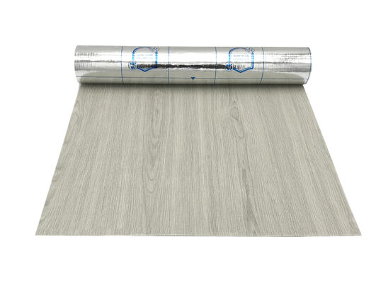 Wood Grain Heat Insulation 3D Foam Wall Stickers Wallpaper For Bathroom