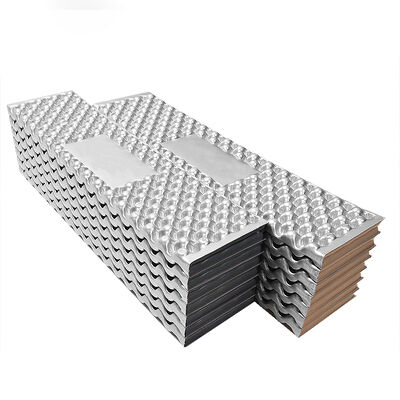 Extra Wide 55cm Silver Foil Coating Foam Sleeping Pad with R-Value 2.6 for Backpacking and Camping