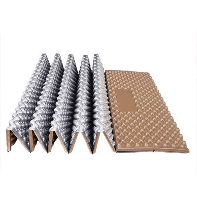 Extra Wide 55cm Silver Foil Coating Foam Sleeping Pad with R-Value 2.6 for Backpacking and Camping
