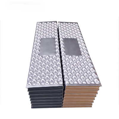Extra Wide 55cm Silver Foil Coating Foam Sleeping Pad with R-Value 2.6 for Backpacking and Camping