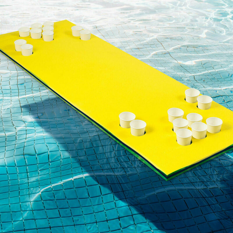 1m*2m Perforated Floating Swim Mat , Foam Sunsation Pool Floats For Pool