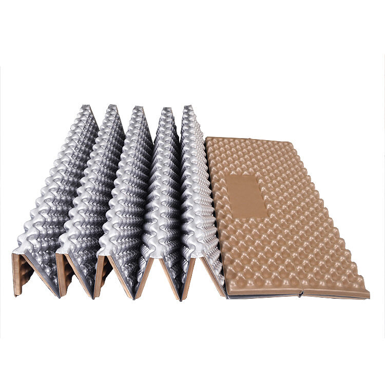 Extra Thick Waterproof IXPE Foam Sleeping Pad with Egg Nest Design for Camping and Hiking