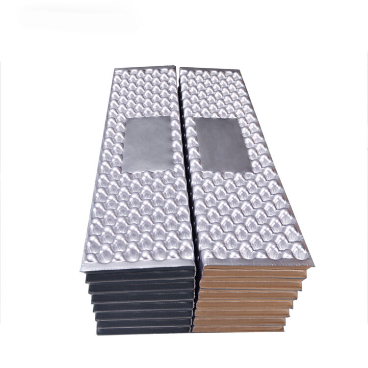Extra Wide 55cm Silver Foil Coating Foam Sleeping Pad with R-Value 2.6 for Backpacking and Camping